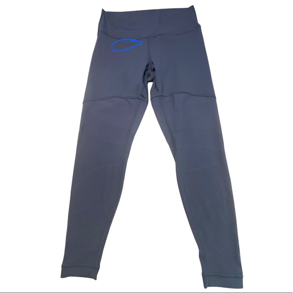 lululemon Sheer Will Tight 28” Pulse Stone Blue 12 *imperfect - Picture 9 of 15